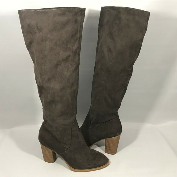 Dolce Vita Shoes - dv Women's Afton Knee High Heeled Tall Boots 6.5M